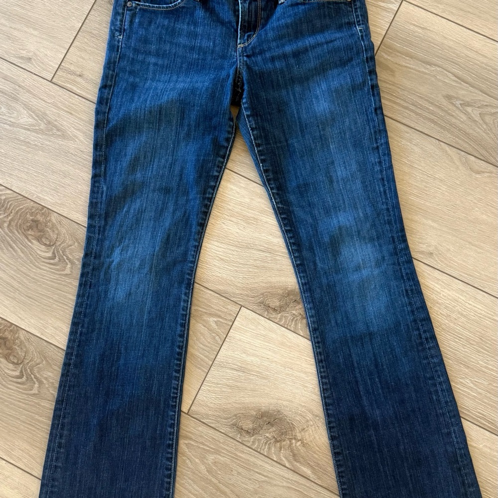 Citizens Of Humanity Women's Blue Straight Leg Jeans